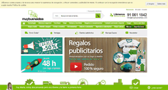 Desktop Screenshot of muybuenaidea.com